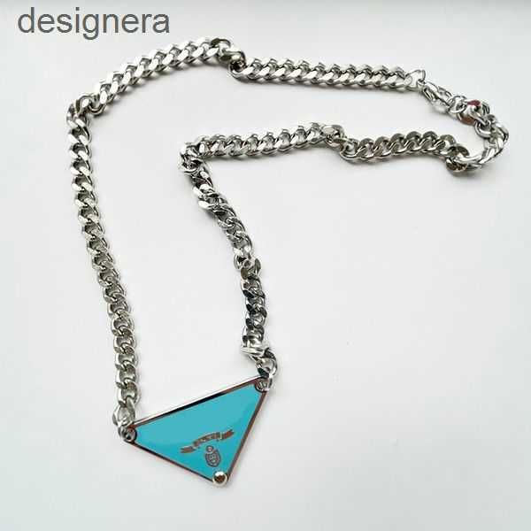 

2021 luxurys sale pendant necklaces fashion for man woman 48cm inverted triangle designers brand jewelry mens womens highly quality 8h6id, Silver