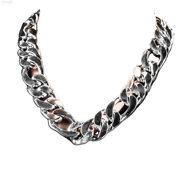 

trendy designed men's 925 sterling silver thick solid figaro cuban curb link chain ( 15 mm ) at affordable price