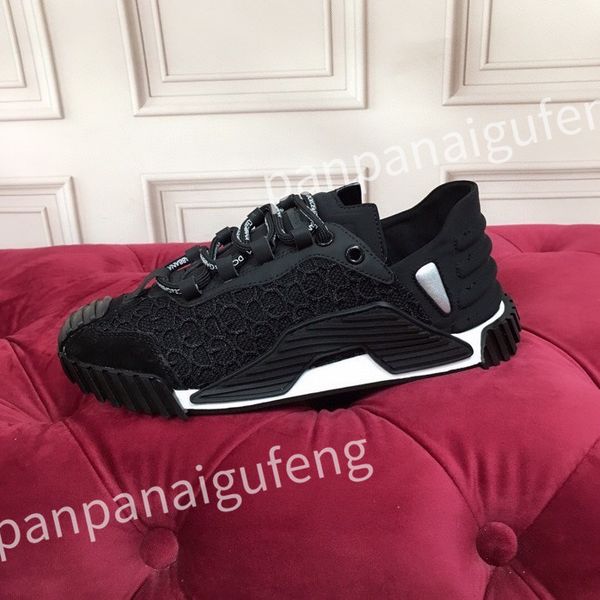

new luxurys latest casual mens platform shoes skateboarding practical men's sports shoes men's and women's running shoes leis, Black