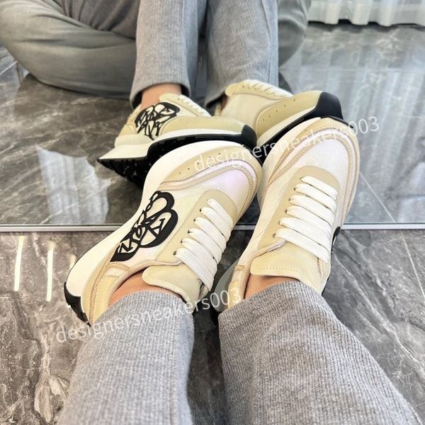 

2023sneakers designer casual shoes classic do-old dirty shoe mid double height bottom trainers leather glitter golden men quality luxury, Black