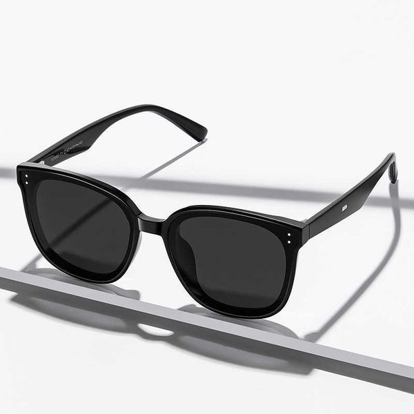 

fashion glasses polarized uv protection 23002 ultra light versatile large frame women's advanced sunglasses, White;black