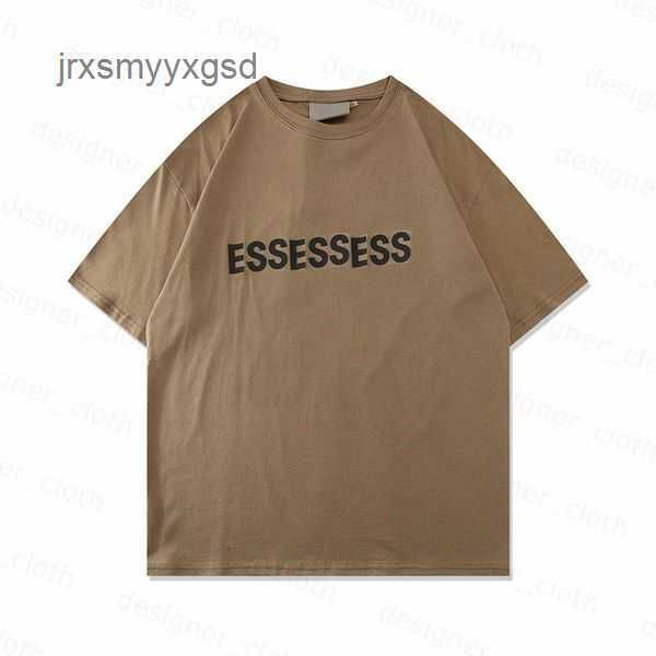 

t-shirts fashion ess t shirts mens women designers tees man s casual chest letter shirt clothing street shorts sleeve tshirts clothes wjch, White;black