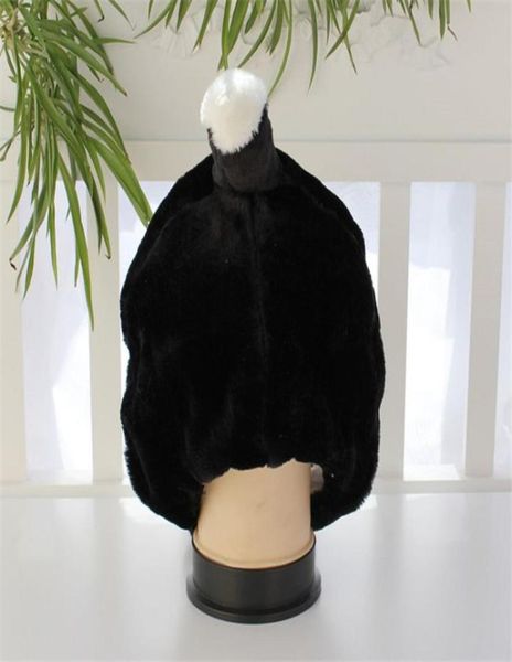 

100pcs animal hat plush ear muffs moving jumping up toys cosplay party for kids christmas gift for adult5029902, Blue;gray