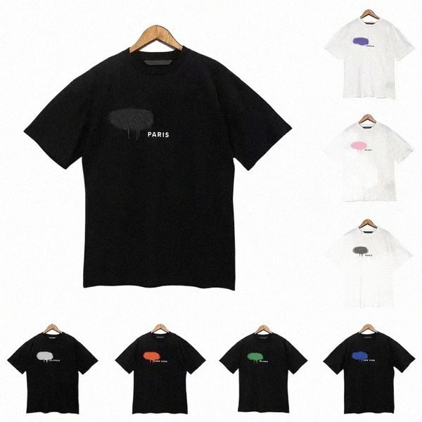 

tees tshirt summer fashion mens womens designers t shirts long sleeve luxurys letter cotton tshirts clothing polos short sleeve high1 quali, White;black