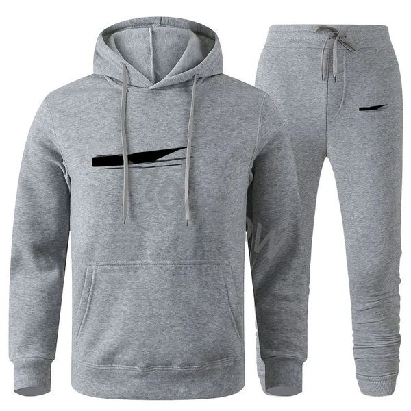

autumn winter 2023 hoodie sweater sportsuit men designer tracksuits hoodies pants set nake hooded mens sweat suits patchwork black solid bra, Gray