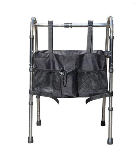

massage tools folding walker bag wheelchair side pouch rollator bed rail organizer insulated bottle holder key long5789979