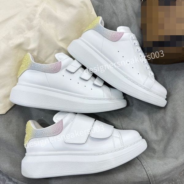 

new sneakers designer casual shoes classic do-old dirty shoe mid double height bottom trainers leather glitter golden womens man quality lux, Black