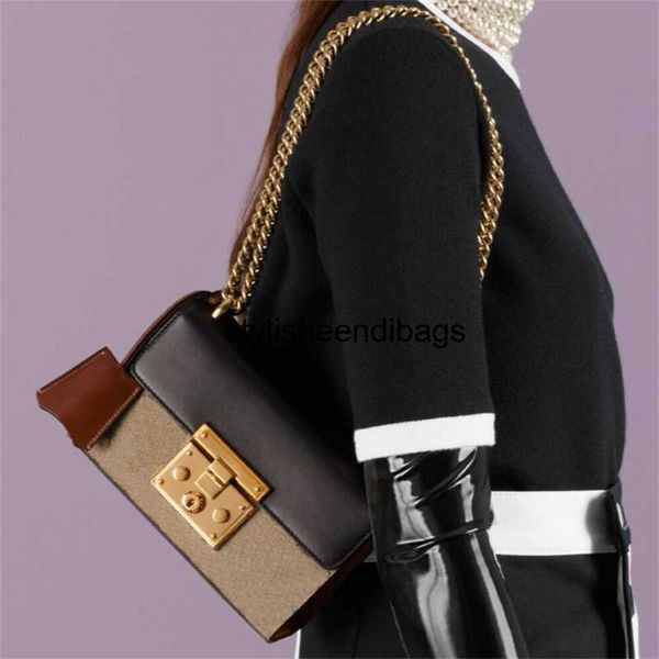 

stylisheendibags cross body full letters cross body bag women fashion designer padlock handbags luxury brand vintage golden chains female ca