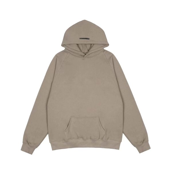 

2023 ess hoodie mens women hoody winter warm designer relaxed hoodies fashion streetwear pullover sweatshirts loose hooded jumper clothing, Black