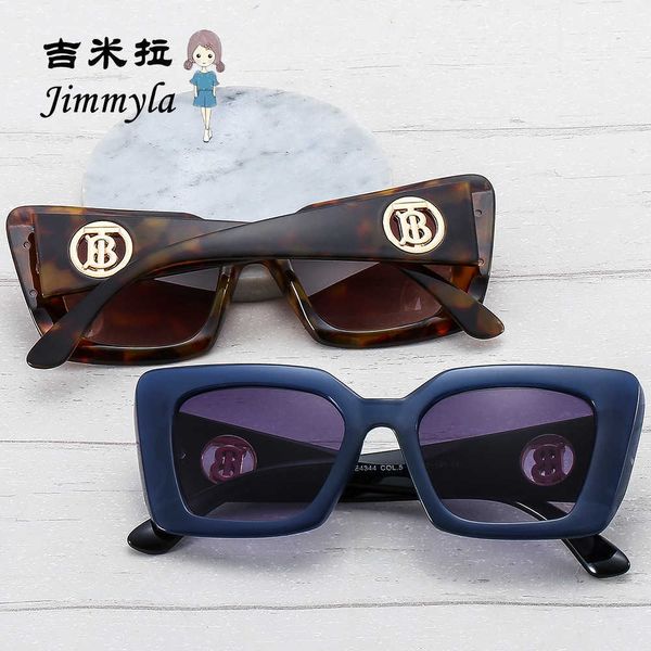

new fashion women's street pgraphy large frame sunglasses cat's eye b ins sunglasses net red pc home glasses, White;black