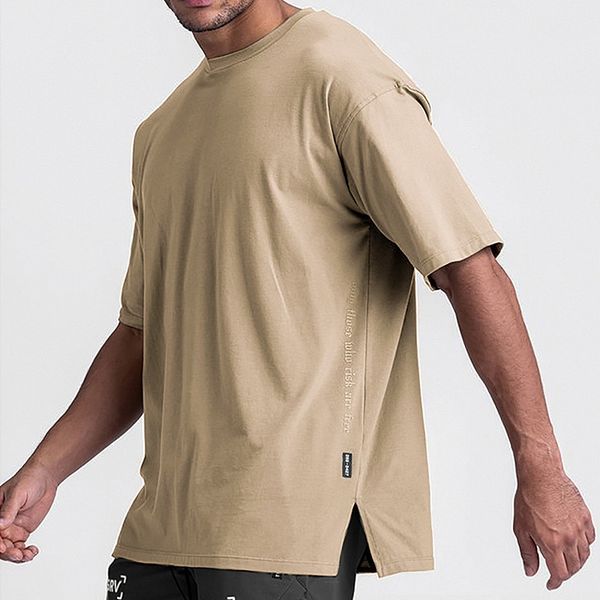 

men's t-shirts men's summer gym quick dry short sleeve sport t shirt jerseys fitness shirt trainer running t-shirt breathable spor, White;black