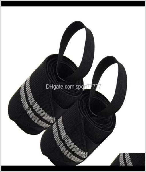 

safety athletic as outdoors drop delivery 2021 2pcs outdoor sports pad bandage wristbands wristguard adjustable fitness wrist su3079248, Black;red