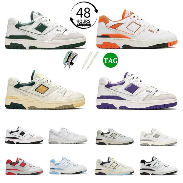 

2023 trainer new b550 550 casual shoes mens women bb550 white navy rich paul burgundy cyan brand white green grey shadow cream black blue un