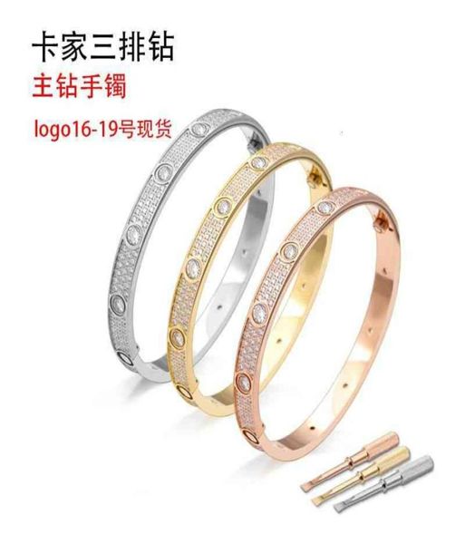 

other bracelets kajia sky star three row diamond ten bracelet cnc stone inlaid lovers jewelry4491796, Golden;silver