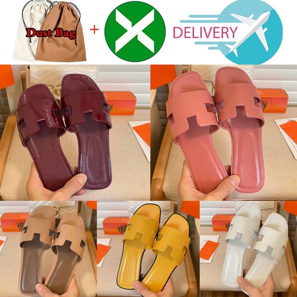 

modish designer for womens h sandals oran leather slippers luxury sandal slides flat flip flops crocodile red pink slide ladies beach summer, Black