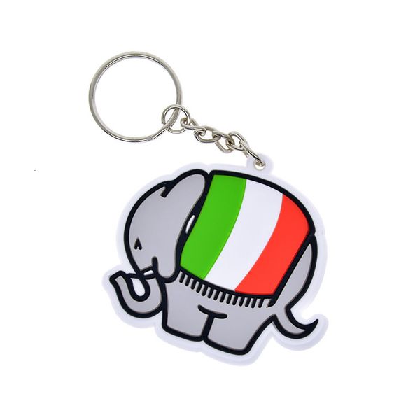 

keychains lanyards custom made from soft pvc rubber in 2d 230508, Silver