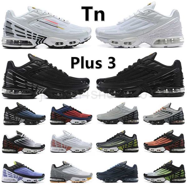 

tn plus 3 running shoes sneakers triple white black iridescent graphy aqua volt crimson obsidian neon graphy men women trainers sports sneak