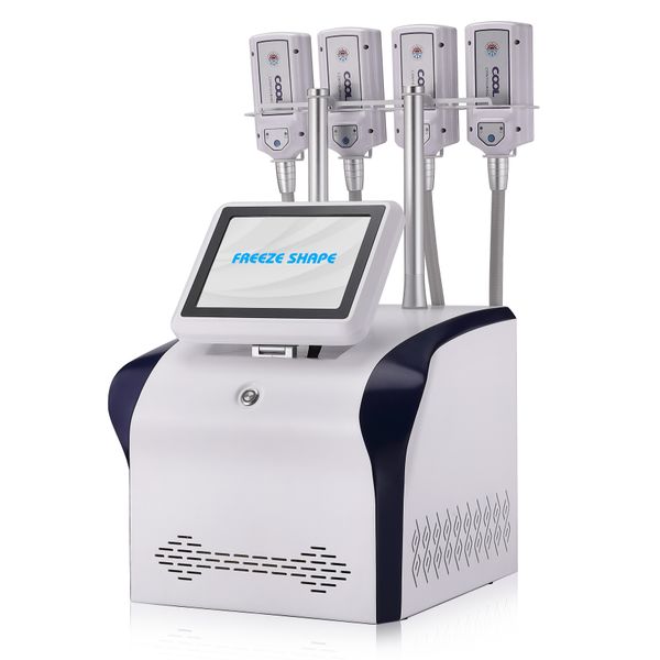 

cryo therapy body slimming body shaping 4 handles shape rf ems cryolipolysis plate machine
