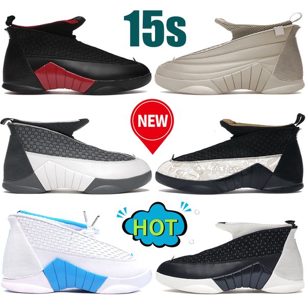 

new jumpman 15 15s mens basketball shoes og flint bred cdp billie eilish laser obsidian white university blue stealth doernbecher sports sne