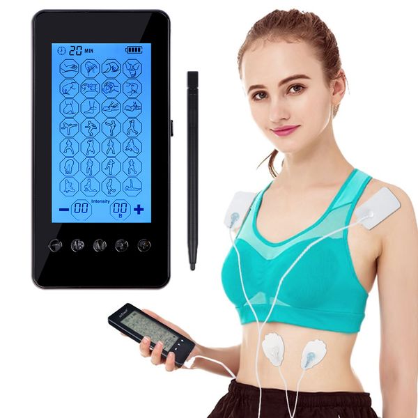 

other massage items ems tens unit professional muscle electrostimulator neck back foot hand leg body massager electronic acupuncture physiot