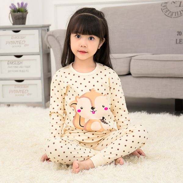 

pajamas yellow pajama set cartoon clothes toddler girls pyjama cotton kids clothes casual children sleepwear teenager homewear outfits 23050, Blue;red