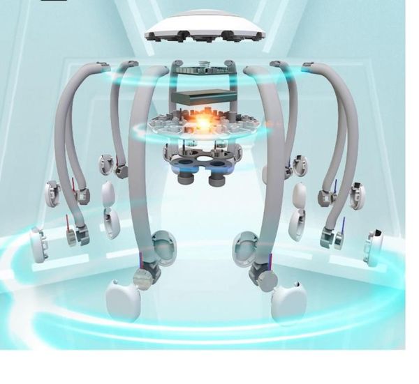 

electric intelligent head massager for scalp relax012347669081
