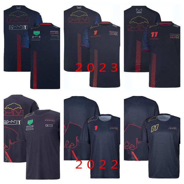

new season f1 racing suit team summer short-sleeved quick-drying t-shirt round neck racing suit customized for men and women.