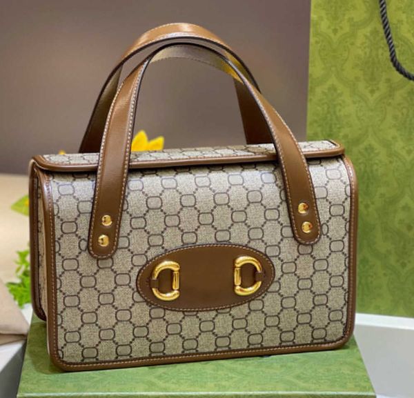 

designer new 23ss tote bag luxury marmont handbags women shoulder bags fashion brand leather horsebit purses ladies fashion womens bags
