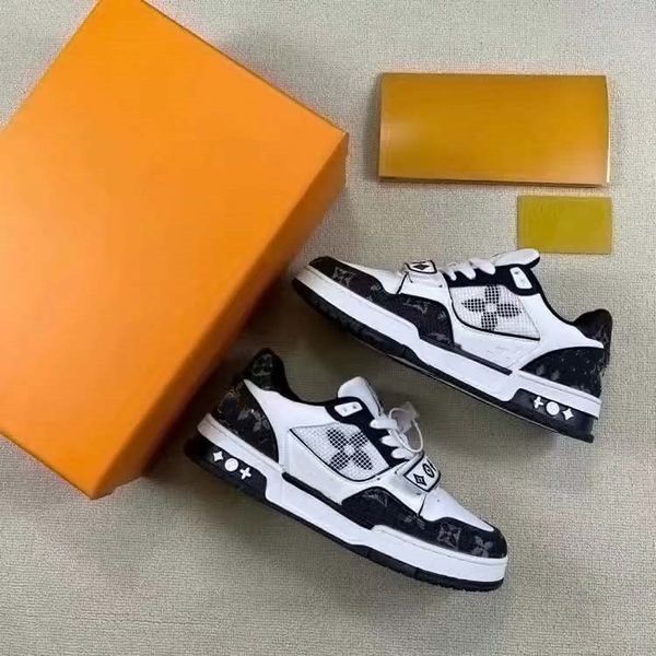 

designer trainer sneakers casual shoes black white men women platform fashion low shoe red green leather rubber walking outdoor eur 36-45 07