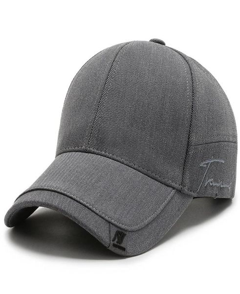 

solid baseball caps for men outdoor cotton cap bone gorras casquettehomme men trucker hats2779661, Blue;gray