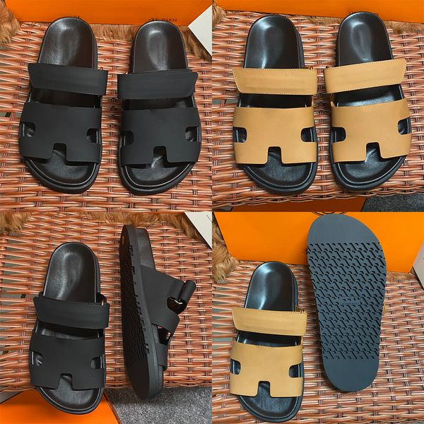 

designer sandals men womens sandals dad sandals chypre sandal summer beach sandal boston soft mules clogs indoor pantoufle slippers 35-46, Black