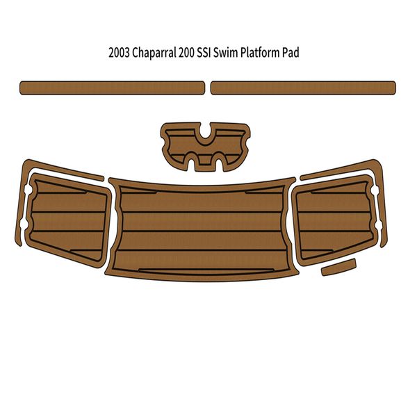 

2003 chaparral 200 ssi swim platform step boat eva foam teak deck floor pad mat