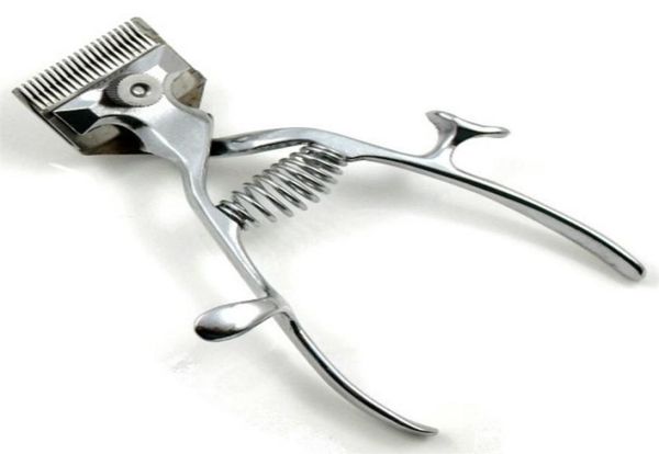 

portable hand manual hair clippers trimmer cutter stainless steel barber cut scissor tool for men care 2203174336464