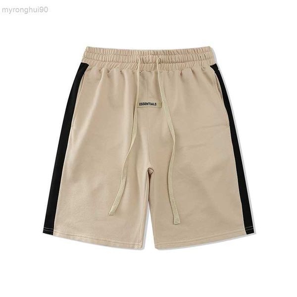 

new fog fear of essentials double track high contrast simple shorts pants 4kw7, White;black
