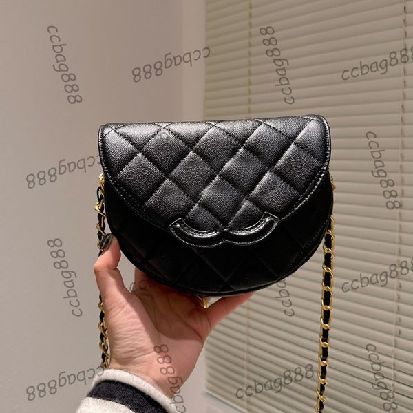 

leather ccity designer caviar womens bags classic diamond lattice quilted gold metal hardware matelasse chain crossbody shoulder luxury purs