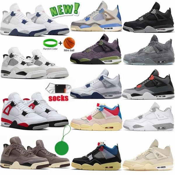 

mens basketball shoes 4 4s jumpman military black canvas tech oreo violet ore university blue red cement sail midnight navy womens iv sports