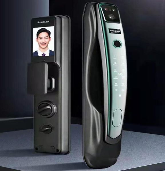 

smart electric locks for doors face recognition keyless entry fingerprint digital security safe smart home5263717