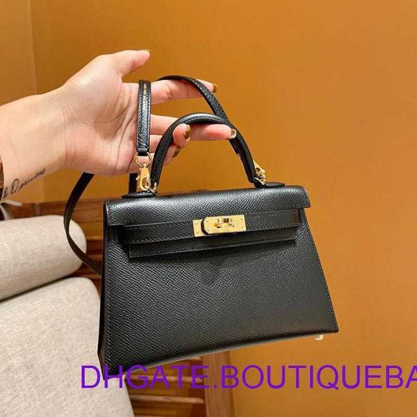 

designer hremm kelys's bags for sale 2023 new handmade wax line leather women's bag epsom second generation mini palm print women