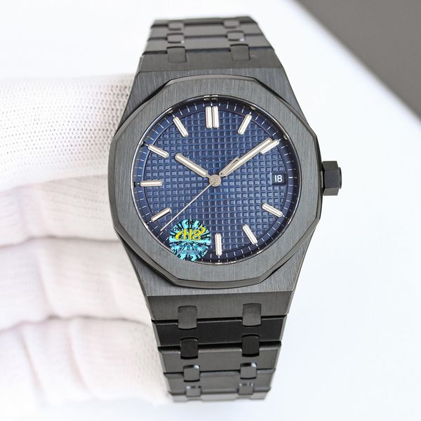 

mens watch automatic mechanical movement watches 41mm super luminous business wristwatches sapphire waterproof 904l all stainless steel mont, Slivery;brown