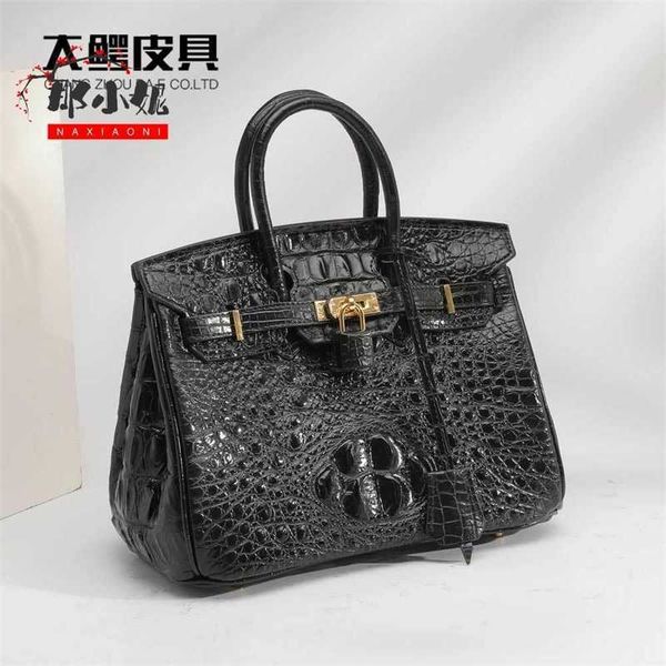 

designer bag tote bag handbags crossbody bag small bag crocodile bone skin women's bag leather bag fashion trend women's handbag