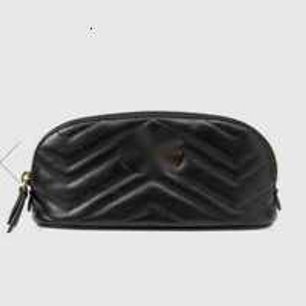 

clothing luxury brand bag 625544 cosmetic case bumbags long wallet chain wallets purse clutches evening pouches mini belt bags h307, Black;white