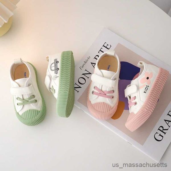 

athletic outdoor autumn new children casual shoes baby cute cartoon biscuit shoes girls soft cloth shoes boys upper sneakers, Black