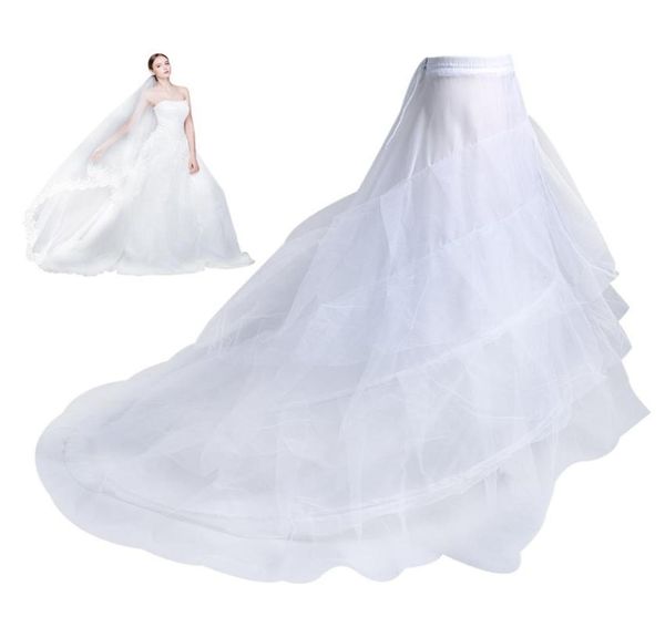 

charming hoop mermaid petticoat skirt for women ball gown slip crinoline underskirt 5 ruffles in stock6782888, White