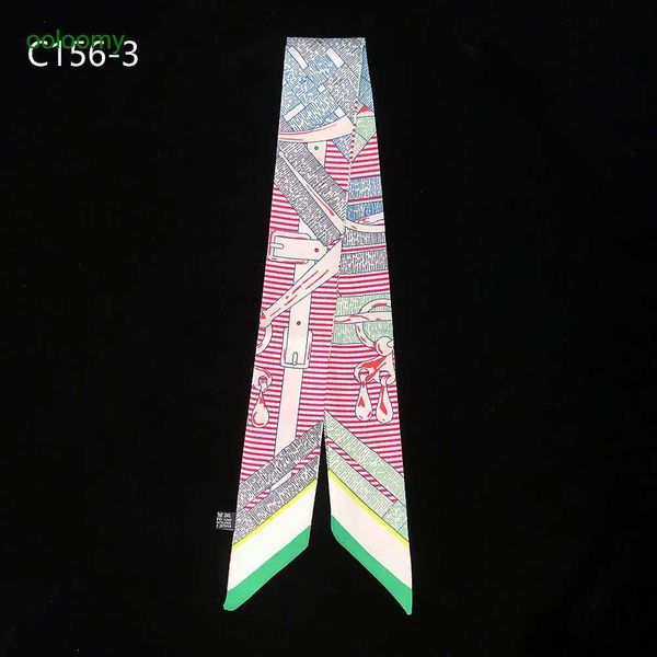 

hemres designer cravat small scarf women's summer daily matching hairband tie headband korean edition u6ev, Black;purple