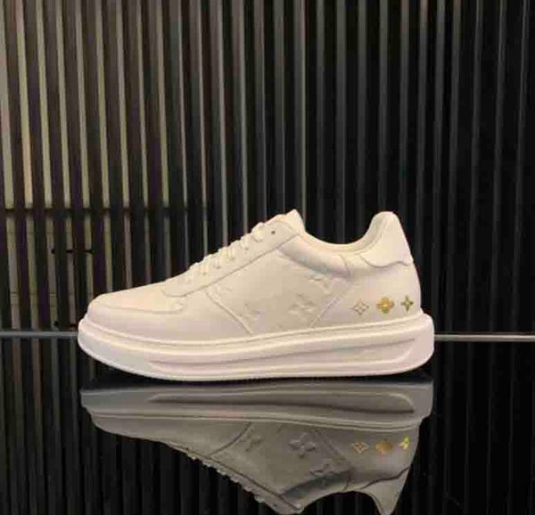 

23s men's casual shoes sports white sneaker beverly hills genuine leather sneakers 3d stars leathers low runner lace up platform traine, Black
