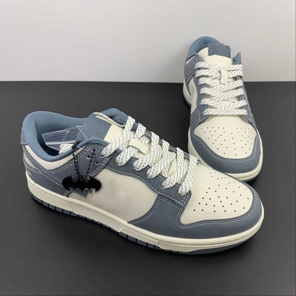 

designer shoes grey bat sb dunks low casual lifestyle shoes with original box