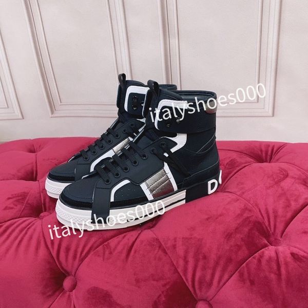 

casual shoes designer italy for mens womens sneaker leather embroidered stripes white shoe flat platform walking sports trainers2023, Black