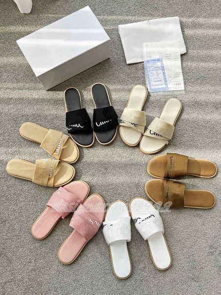 

slippers slide eleanor miller sandal designer women leather slides hollowed out pattern rubber slippers summer fashion sandals, Black