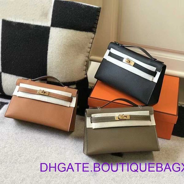 

designer hremm kelys's evening bags for outlet new 2023 generation mini small square leather chain women's summer leisure handheld