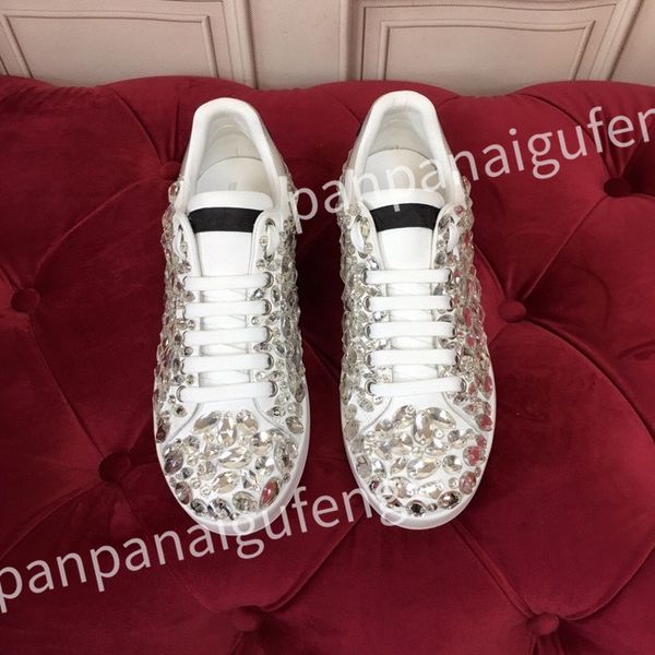 

2023 designers shoes mens womens casual shoes genuine leather classic trainers couples sneakers, Black